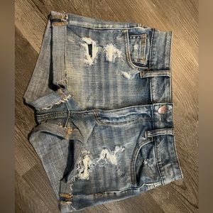 American eagle jean shorts